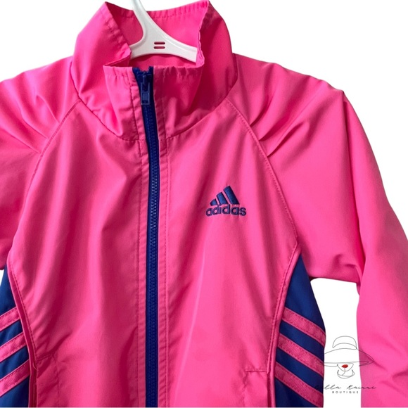 ADIDAS Girls Lightweight Pair of Track Suit - Picture 8 of 10
